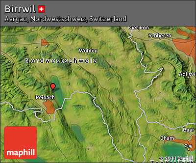 Satellite 3D Map of Birrwil