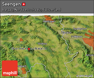 Satellite 3D Map of Seengen