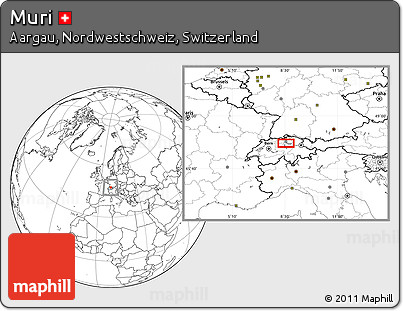 Blank Location Map of Muri