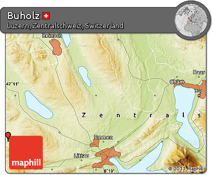 Physical Map of Buholz