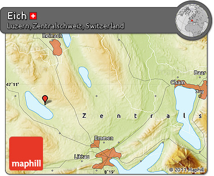 Physical Map of Eich