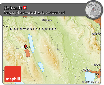 Physical Map of Reinach