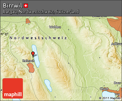Physical Map of Birrwil