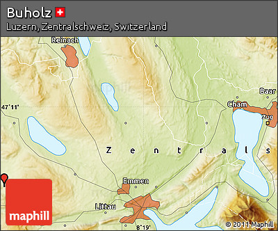 Physical Map of Buholz