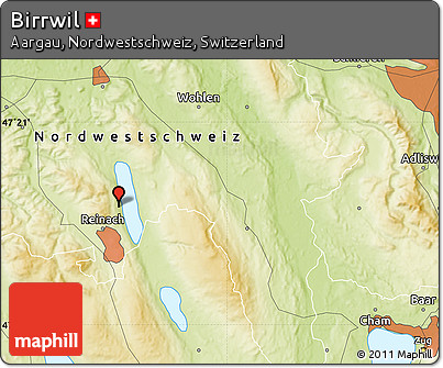 Physical Map of Birrwil