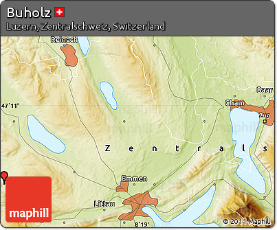 Physical Map of Buholz