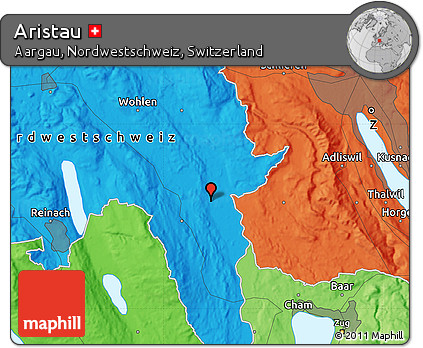 Political Map of Aristau