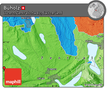 Political Map of Buholz
