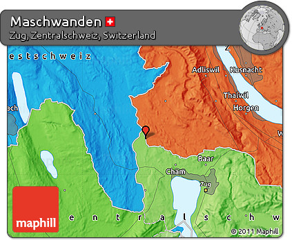 Political Map of Maschwanden
