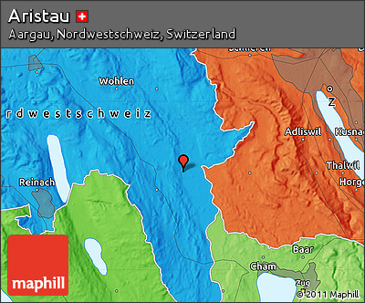 Political Map of Aristau
