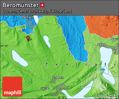 Political Map of Beromünster