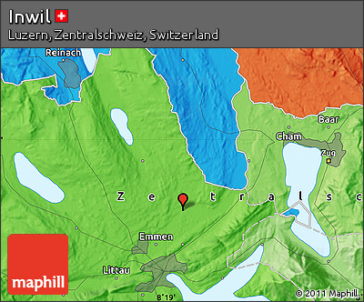 Political Map of Inwil