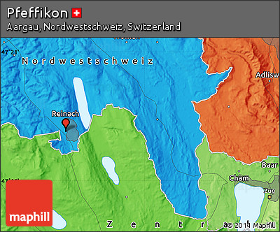 Political Map of Pfeffikon