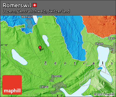 Political Map of Römerswil