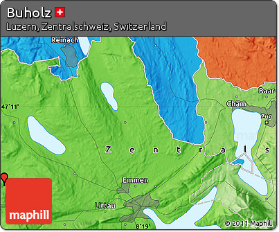 Political Map of Buholz