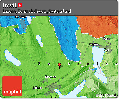 Political Map of Inwil