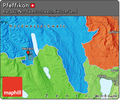 Political Map of Pfeffikon