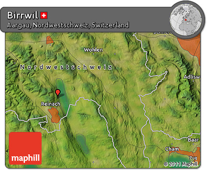 Satellite Map of Birrwil