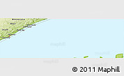 Physical Panoramic Map of the area around 47° 16' 15" N, 90° 52' 30" W