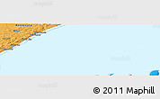 Political Panoramic Map of the area around 47° 16' 15" N, 90° 52' 30" W