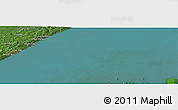 Satellite Panoramic Map of the area around 47° 16' 15" N, 90° 52' 30" W