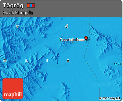 Political Map of Tögrög