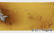 Physical 3D Map of the area around 47° 16' 15" N, 93° 34' 29" E