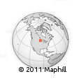 Outline Map of the Area around 47° 16' 15" N, 96° 49' 29" W, rectangular outline