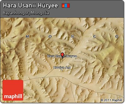 Satellite Map of Hara Usanii Hüryee