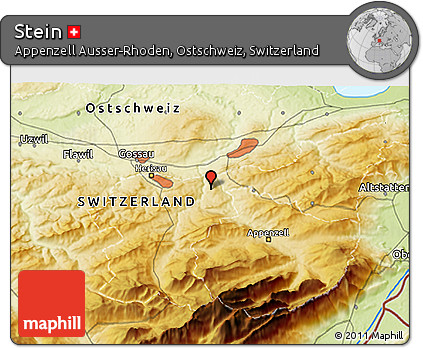 Physical 3D Map of Stein