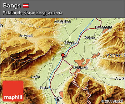 Physical 3D Map of Bangs