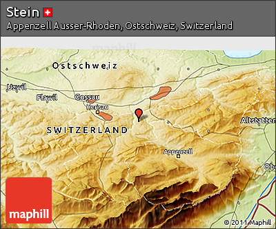 Physical 3D Map of Stein