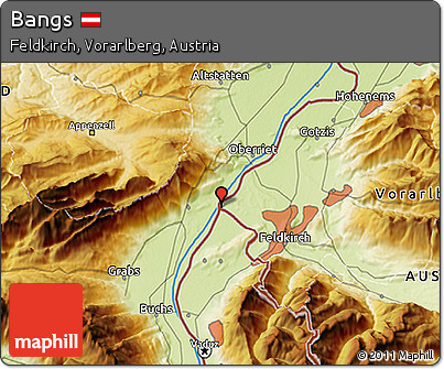 Physical 3D Map of Bangs