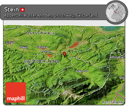Satellite 3D Map of Stein