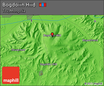Political Map of Bogdoiin Hiid