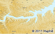 Physical Map of the area around 47° 41' 6" N, 107° 1' 30" W