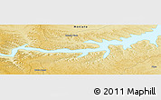 Physical Panoramic Map of the area around 47° 41' 6" N, 107° 1' 30" W