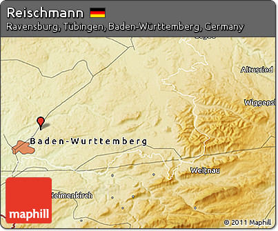 Physical 3D Map of Reischmann