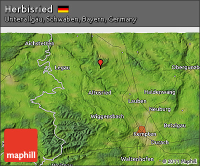 Satellite 3D Map of Herbisried