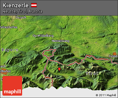 Satellite 3D Map of Kienzerle