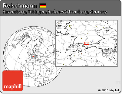 Blank Location Map of Reischmann