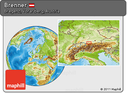 Physical Location Map of Brenner