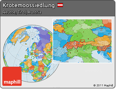 Political Location Map of Krotemoossiedlung
