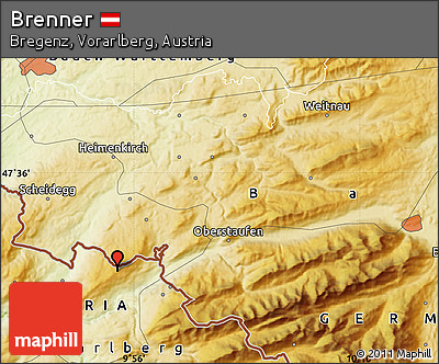 Physical Map of Brenner