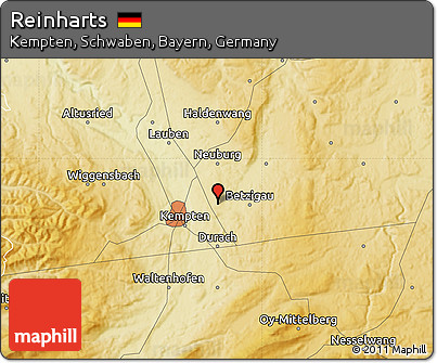 Physical Map of Reinharts