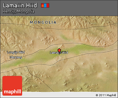 Satellite 3D Map of Lamaiin Hiid