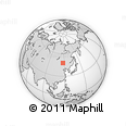 Outline Map of the Area around 47° 41' 6" N, 117° 22' 30" E, rectangular outline