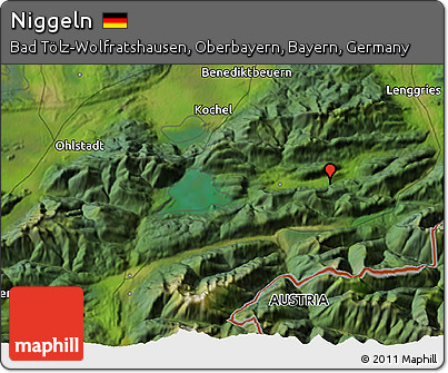 Satellite 3D Map of Niggeln