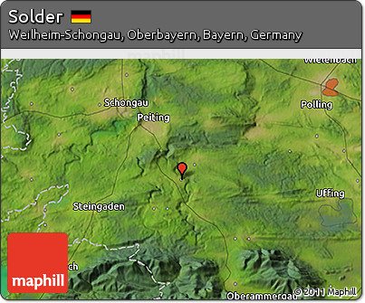 Satellite 3D Map of Solder