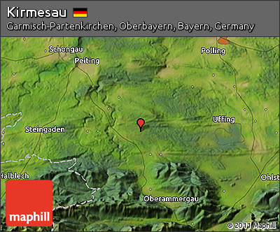 Satellite 3D Map of Kirmesau